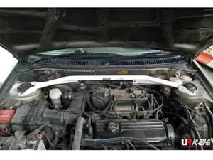 Ultra Racing Proton Arena 1.5 02-09/Putra 1.8 96-04/Satria 1.3 94-05/Wira 1.5 04-09 2WD UltraRacing 2-Point Front Upper Strutbar (058), référence TW2-058