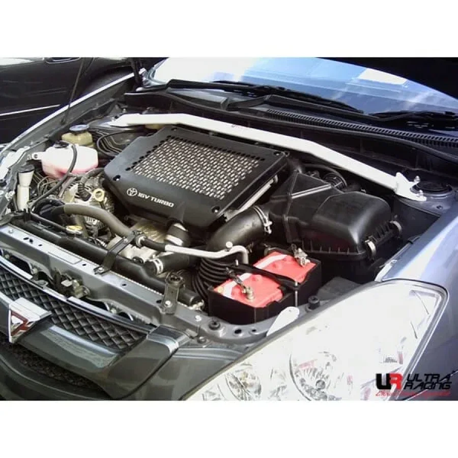 Ultra Racing Toyota Caldina (T240) 2.0T GT4 4WD 02-07 UltraRacing 2-Point Front Upper Strutbar (075), référence TW2-075