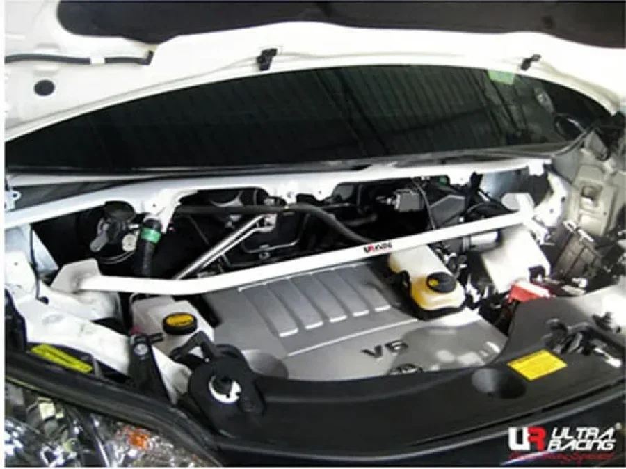 Ultra Racing Toyota Alphard/Vellfre (AH20) 3.5 2WD/4WD 08-15 UltraRacing 2-Point Front Upper Strutbar (1021), référence TW2-1021