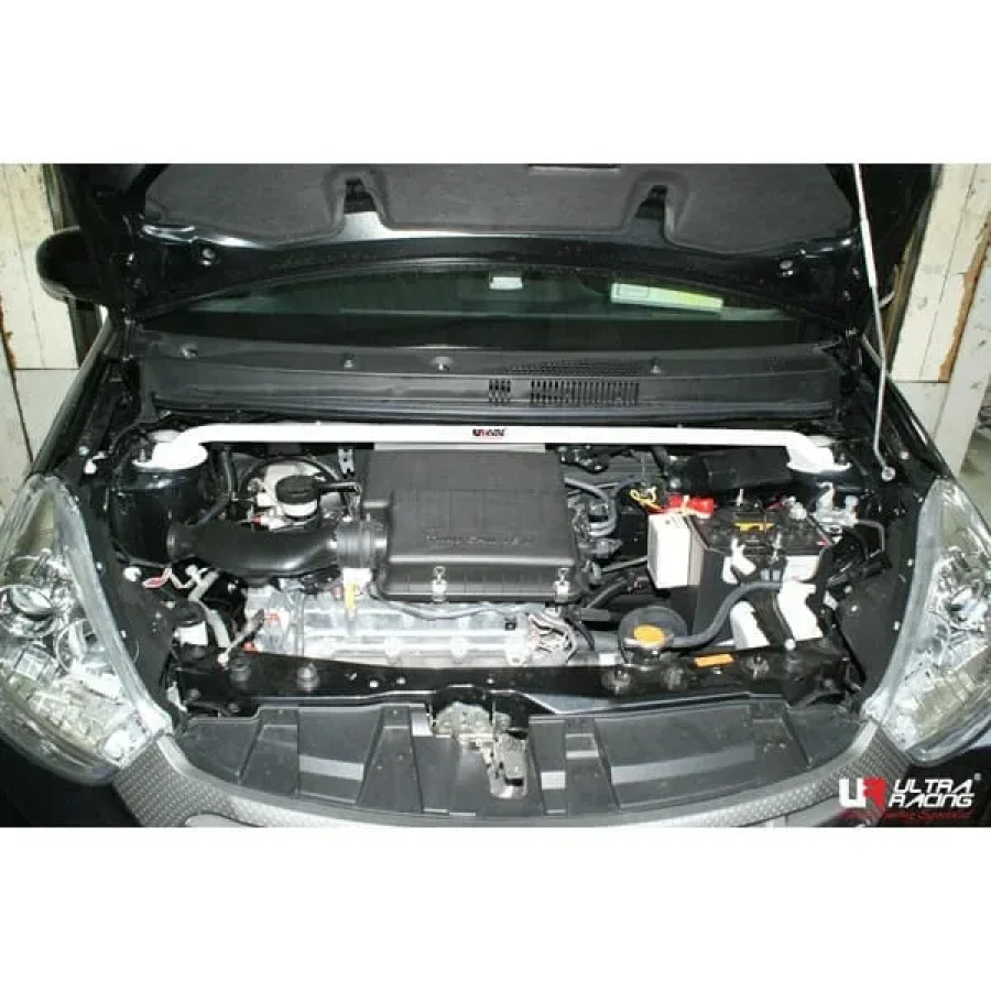 Ultra Racing Perodua Myvi Lagi Best (M600) 1.3/1.5 2WD 11-17 UltraRacing 2-Point Front Upper Strutbar (1436), référence TW2-1436