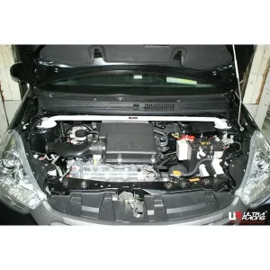 Ultra Racing Perodua Myvi Lagi Best (M600) 1.3/1.5 2WD 11-17 UltraRacing 2-Point Front Upper Strutbar (1436), référence TW2-1436