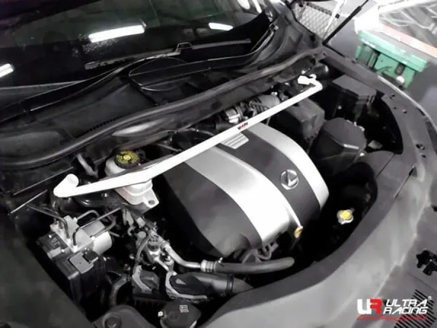 Ultra Racing Lexus RX 350 (AL20) 3.5 V6 4WD 15+ UltraRacing 2-Point Front Upper Strutbar (3808), référence TW2-3808