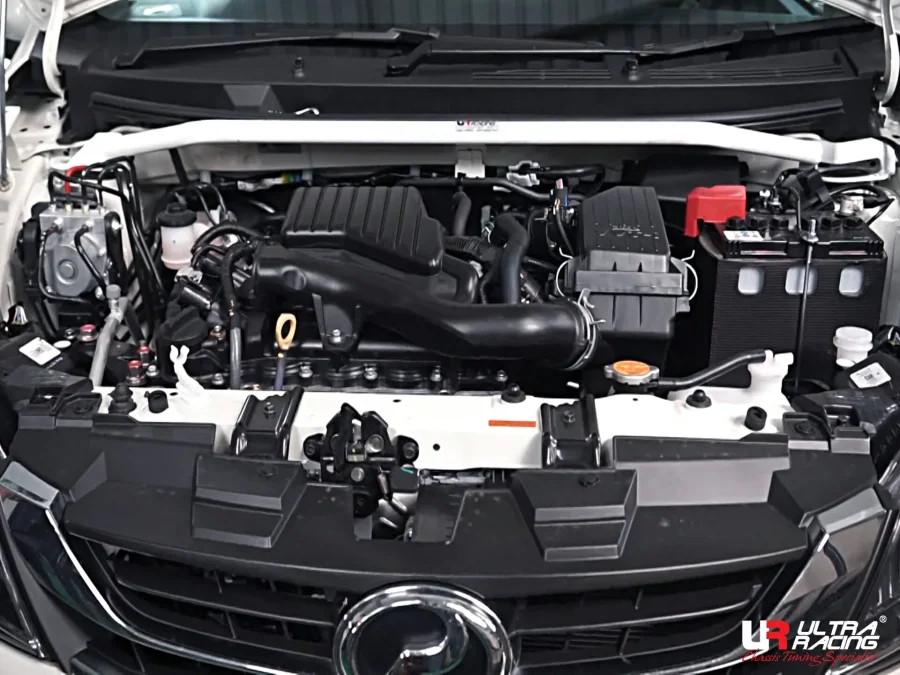 Ultra Racing Perodua Myvi (M800) 1.3/1.5 2WD 17+ UltraRacing 2-Point Front Upper Strutbar (3846), référence TW2-3846