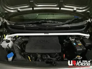 Ultra Racing Kia Picanto (JA) 1.3 2WD 17+ UltraRacing 2-Point Front Upper Strutbar (3940), référence TW2-3940