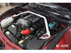 Ultra Racing Mazda MX-5 (ND) 2.0 2WD MT 15+ UltraRacing 2-Point Front Upper Strutbar (4174), référence TW2-4174