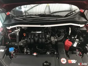 Ultra Racing Honda City (GN2) 1.5 2WD Sedan 19+ UltraRacing 2-Point Front Upper Strutbar (4180), référence TW2-4180
