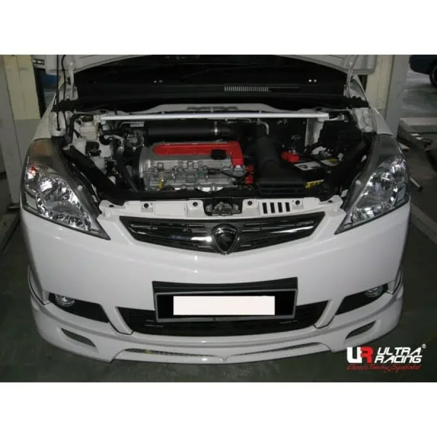 Ultra Racing Proton Exora 1.6 NA 09-14/Exora Bold 1.6T 15-17 2WD UltraRacing 2-Point Front Upper Strutbar (846), référence TW2-846
