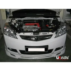 Ultra Racing Proton Exora 1.6 NA 09-14/Exora Bold 1.6T 15-17 2WD UltraRacing 2-Point Front Upper Strutbar (846), référence TW2-846