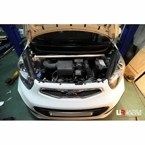 Ultra Racing Kia Morning (TA) 1.0 2WD 11-17 UltraRacing 2-Point Front Upper Strutbar (2235), référence URKR-TW2-2235