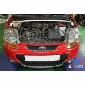 Ultra Racing Daewoo Matiz (M250) 1.0 2WD 05-09 UltraRacing 2-Point Front Upper Strutbar (2669), référence URKR-TW2-2669