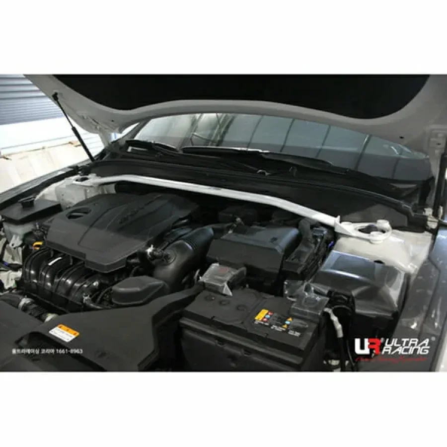 Ultra Racing Hyundai Grandeur (IG) 2.5 19+/Sonata 2.0/2.4 15-19/Kia Optima 1.6T 19+ 2WD UltraRacing 2-Point Front Upper Strutbar(2730), référence URKR-TW2-2730