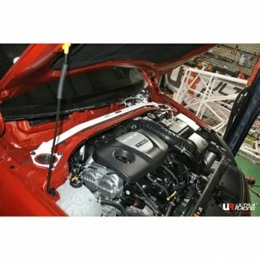 Ultra Racing Hyundai Avante/Elantra (AD) 1.6 2WD 16-20 UltraRacing 2-Point Front Upper Strutbar (3547), référence URKR-TW2-3547