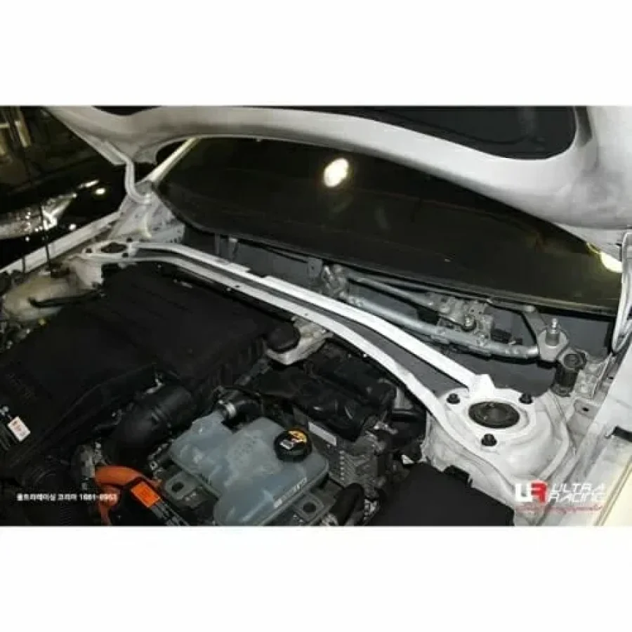 Ultra Racing Hyundai Ioniq (AE) 1.6 2WD Hybrid 17+ UltraRacing 2-Point Front Upper Strutbar (3553), référence URKR-TW2-3553