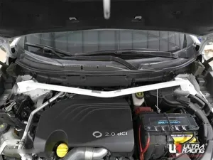 Ultra Racing Renault Samsung QM6 (HC) 2.0/2.0D 4WD 16+ UltraRacing 2-Point Front Upper Strutbar (4119), référence URKR-TW2-4119