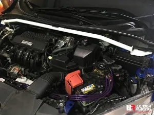 Ultra Racing Honda City (GM6) 1.5 2WD LHD 14+ UltraRacing 2-Point Front Upper Strutbar (3724), référence URTW-TW2-3724