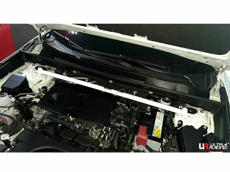 Ultra Racing Toyota Rav4 (XA50) 2.0 2WD 18+ UltraRacing 2-Point Front Upper Strutbar (4012), référence URTW-TW2-4012