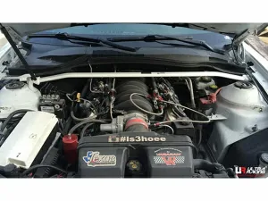 Ultra Racing Chevrolet Camaro (SS) 6.2 V8 2WD 10-15 UltraRacing 2-Point Front Upper Strutbar(2379), référence URUS-TW2-2379