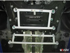 Ultra Racing Renault Samsung SM6 1.6 2WD 16+ UltraRacing 4-Point Mid Lower Brace (3617), référence URKR-ML4-3617