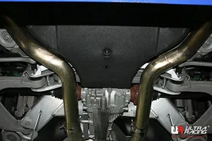 Ultra Racing Bentley Continental SS 6.0-W12 4WD Coupe 09-11 UltraRacing 2-Point Rear Lower Bar (2140), référence RL2-2140