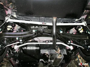 Ultra Racing Proton X70 1.8T 2WD CBU 19-20 UltraRacing 2-Point Rear Lower Bar (3960), référence RL2-3960