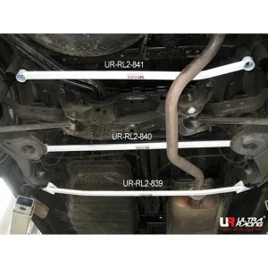 Ultra Racing Nissan Serena (C24) 2.0 2WD 99-12 UltraRacing 2-Point Rear Lower Bar (841), référence RL2-841