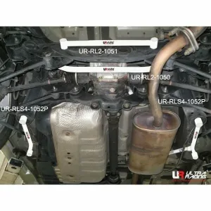 Ultra Racing Lexus RX 330 (XU30) 3.3 V6 03-08/Toyota Harrier 2.4/3.0 04-09 RHD/LHD 4WD UltraRacing 4-Point Rear Lower Bar (1052P), référence RS4-1052P