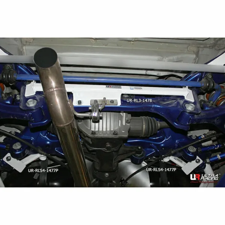 Ultra Racing Hyundai Genesis/Rohens (BK) 2.0T 2WD 09-16 UltraRacing 4-Point Rear Lower Bar (1477P), référence RS4-1477P