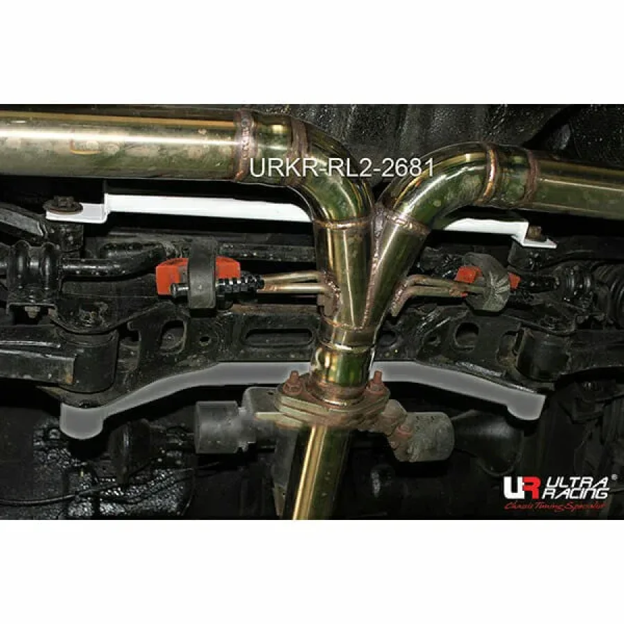 Ultra Racing Kia Lotze/Kia Optima (MG) 2.0 2WD 05-10 UltraRacing 2-Point Rear Lower Bar (2681), référence URKR-RL2-2681