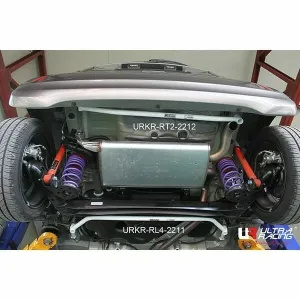 Ultra Racing Kia Ray 1.0T 2WD 11+ UltraRacing 4-Point Rear Lower Bar (2211), référence URKR-RL4-2211
