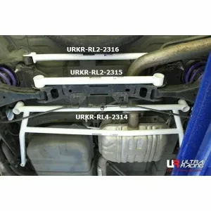 Ultra Racing Kia Carnival (VQ) 2.9D 2WD 05-14 UltraRacing 4-Point Rear Lower Bar (2314), référence URKR-RL4-2314