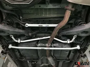 Ultra Racing Mitsubishi Grandis/Space Wagon 2.4 2WD 03-11 UltraRacing 2-Point Rear Lower Bar (2801), référence URTH-RL2-2801