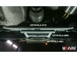 Ultra Racing Ford Kuga (C520) 2.0 4WD 12+ UltraRacing 2-Point Rear Lower Bar (3112), référence URTW-RL2-3112