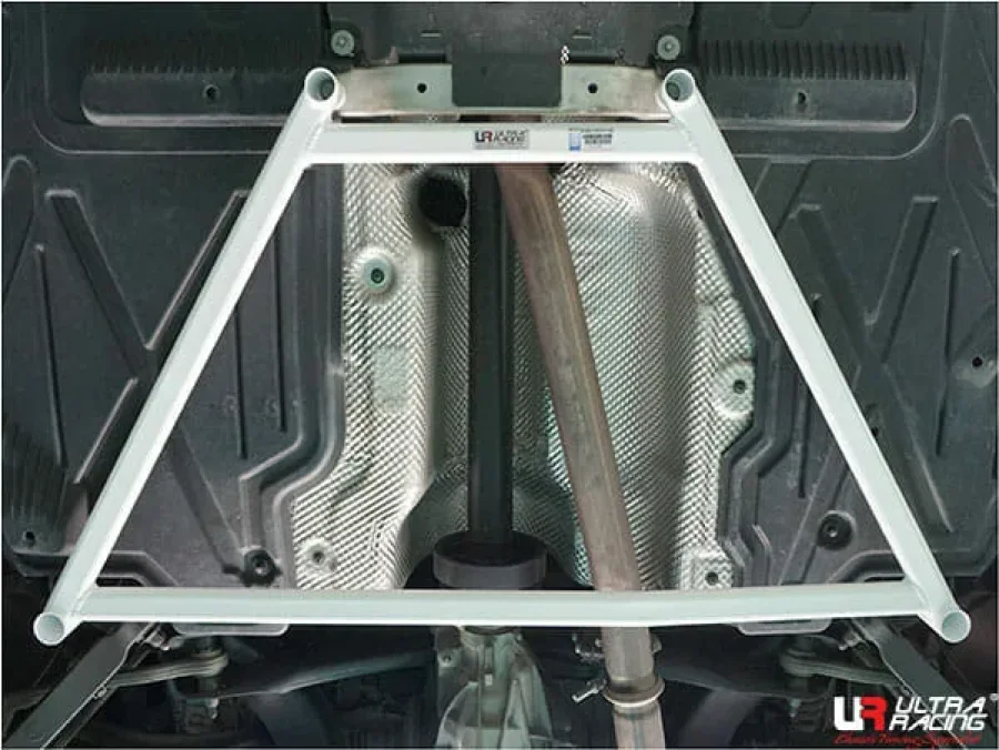 Ultra Racing Mercedes C253/X253 GLC 200/250/300 2.0T Coupe 15+/X253 GLC 43 3.0TT 15+ 4WD UltraRacing 4-Point Rear Lower Bar (3880), référence URTW-RL4-3880