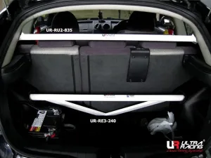 Ultra Racing Proton Satria Neo (BS) 1.3/1.6 2WD 06-15 UltraRacing 3-Point Rear Upper Strutbar (240), référence RE3-240
