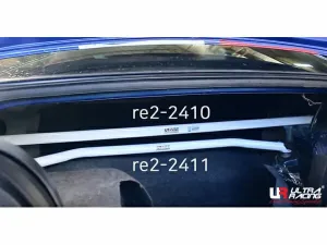 Ultra Racing Ford Mustang S-197 (GT500) 5.4 05Ã¢â‚¬â€œ09/Mustang S-197II 3.7 10-14 2WD UltraRacing 2-Point Rear Upper Strutbar (2410), référence URUS-RE2-2410
