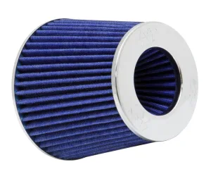 K&N Filtre à air universel chromé RG-1001BL-L, référence RG-1001BL-L