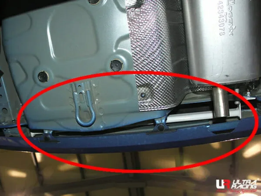 Ultra Racing Chevrolet Spark (M400) 1.0 2WD FL 16-19 UltraRacing 2-Point Rear Torsion Bar (3260), référence URKR-RT2-3260