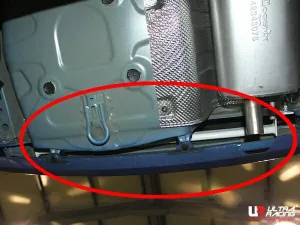 Ultra Racing Chevrolet Spark (M400) 1.0 2WD FL 16-19 UltraRacing 2-Point Rear Torsion Bar (3260), référence URKR-RT2-3260
