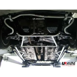 Ultra Racing Perodua Myvi (M300) 1.0 2WD 05-11 UltraRacing Front Sway Bar 23mm (075), référence AF23-075