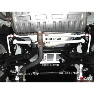 Ultra Racing Proton Preve/Suprima S 1.6T 2WD 12-20 UltraRacing Rear Sway Bar 16mm (393), référence AR16-393