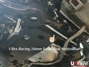 Ultra Racing Toyota C-HR (AX-10) 1.2T/1.8 2WD 18+ UltraRacing Rear Sway Bar 24mm (596), référence AR24-596