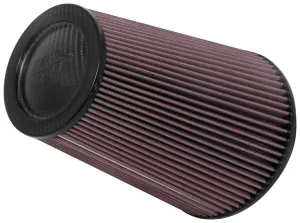 K&N Filtre à air universel, couvercle carbone RP-3280, référence RP-3280