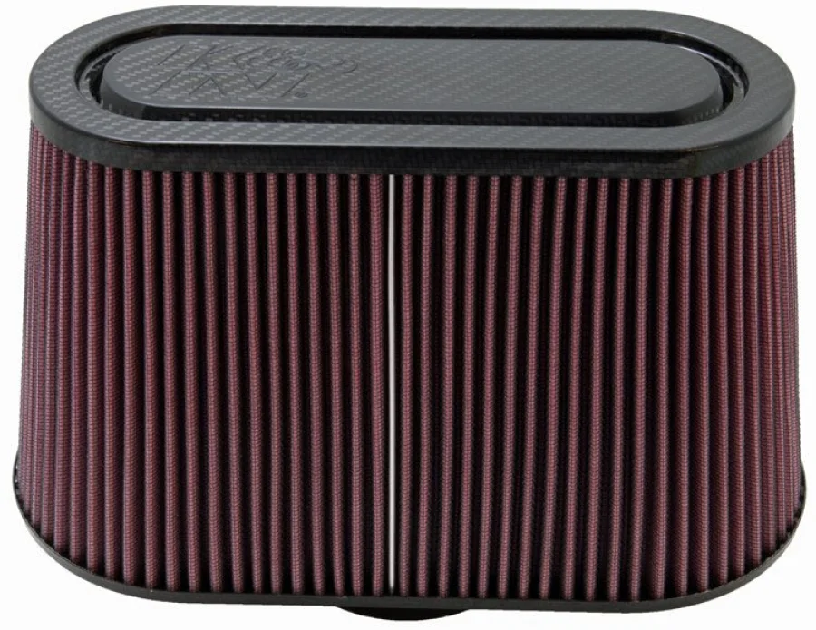 K&N Filtre à air universel, couvercle et embase carbone RP-5103, référence RP-5103