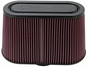 K&N Filtre à air universel, couvercle et embase carbone RP-5103, référence RP-5103