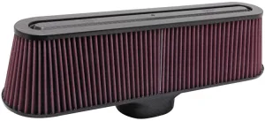 K&N Filtre à air universel, couvercle et embase carbone RP-5135, référence RP-5135