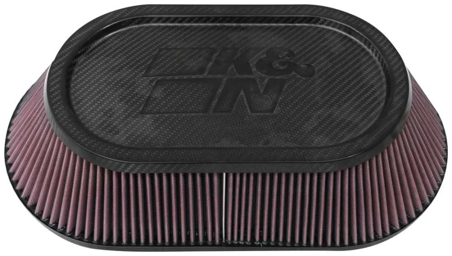 K&N Filtre à air universel, couvercle carbone RP-6103, référence RP-6103