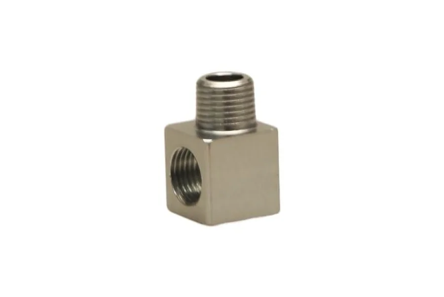 Turbosmart FPR 1/8 NPT Male - 1/8 NPT Female 90deg, référence TS-0402-1123