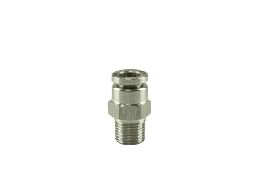Turbosmart 1/8" NPT Str Pushloc Fitting - SS - 1/4", référence TS-0550-3053