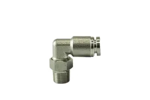 Turbosmart 1/8" NPT 90Deg Pushloc Fitting - SS - 1/4", référence TS-0550-3054
