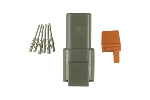 Turbosmart eGate 6 Way Sensor Socket Kit suits DTM Connector, référence TS-0550-3128